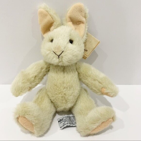 Russ Caress Soft Pet Bunny Apple Valley plush VTG - Picture 1 of 5